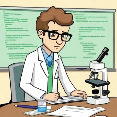 Why did the scientist wear bifocal glasses? Because they wanted to keep an eye on the microscope and the whiteboard at the same time!