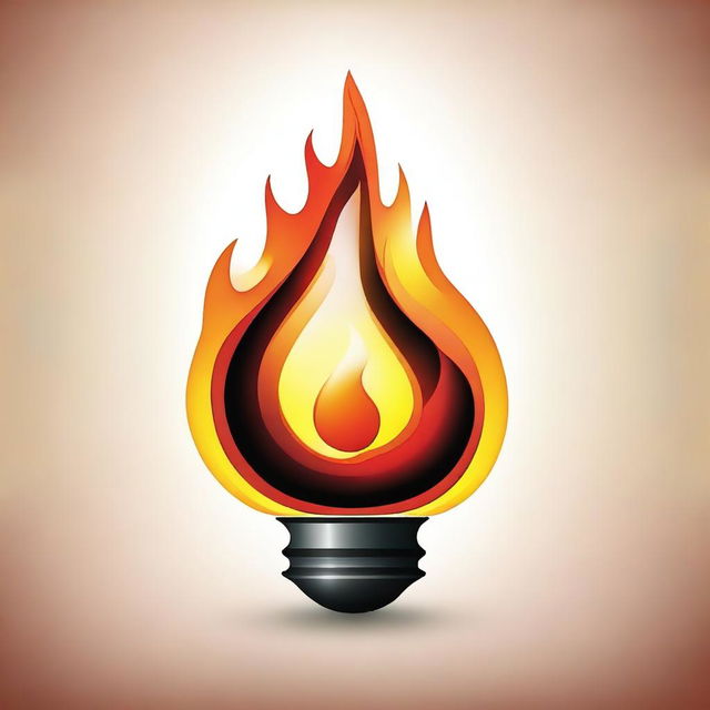 A high-quality digital art image in horizontal orientation, illustrating the concept of heat power