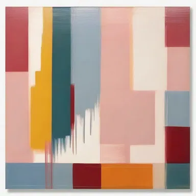 The artist used a meretricious color palette to create an illusion of depth in the painting.