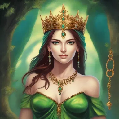 The meretricious enchantress used her charms to deceive the hero in the fantasy novel.