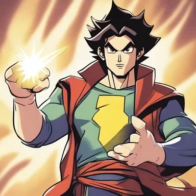 The main character received a caveat from their wise mentor about the dangers of using their powers for personal gain.