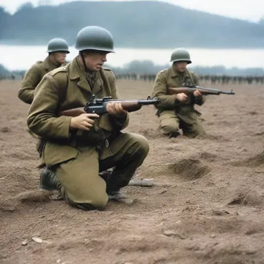 In World War II, soldiers on the battlefield could hear the sibilant sound of bullets whistling past them.
