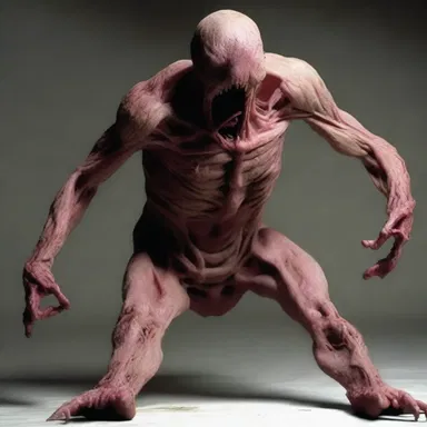 The malleable body of the creature stretched and contorted in disturbing ways.