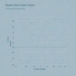 Generate an educational infographic showing supply curve on a graph. X-axis represents quantity and Y-axis stands for price. The curve should incline upwards demonstrating that as price increases, suppliers provide more goods. Include examples, such as the production of toys.