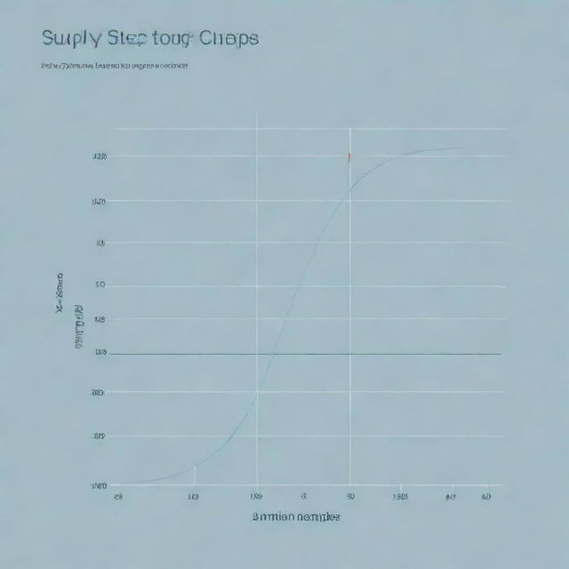 Generate an educational infographic showing supply curve on a graph. X-axis represents quantity and Y-axis stands for price. The curve should incline upwards demonstrating that as price increases, suppliers provide more goods. Include examples, such as the production of toys.