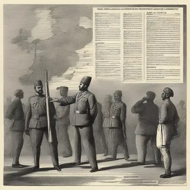The country's ruler openly declared war, leading to a long and brutal conflict.
