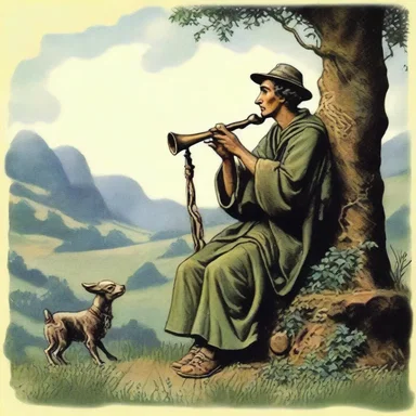 In the enchanting world of fantasy, the shepherd's pipe is often depicted as a magical instrument capable of conjuring spells and enchantments.