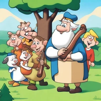 In the cartoon, the shepherd's pipe magically brought the animated characters to life, filling the air with cheerful tunes.