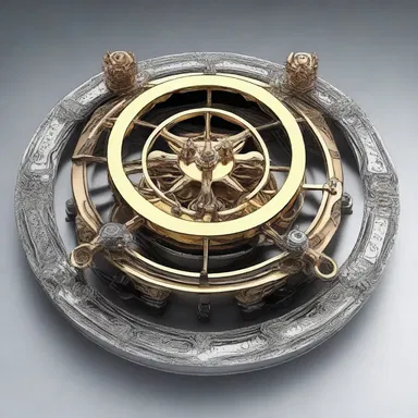 According to the myth, the god of craftsmanship used a magical hob to create the world's first gear.