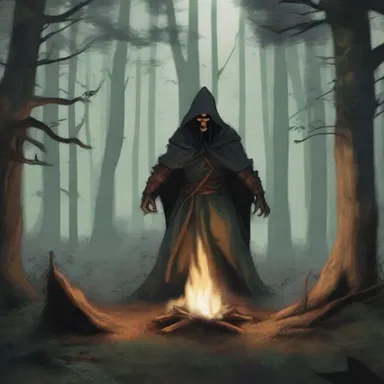 Legends spoke of mischievous hobs who were said to create disturbances for humans, leading them astray in the dense forests.