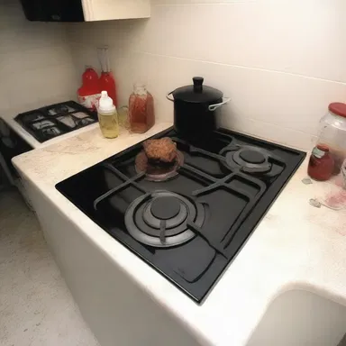 The killer used a hob to brutally hob his victims, creating a scene of pure horror.