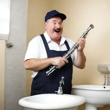 Why did the plumber get into the music business? Because he wanted to pipe in some good tunes to his customers!
