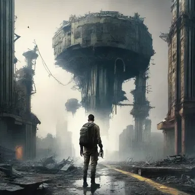 In the dystopian science fiction novel, the protagonist experienced a deep sense of distressed as he navigated through a post-apocalyptic world.