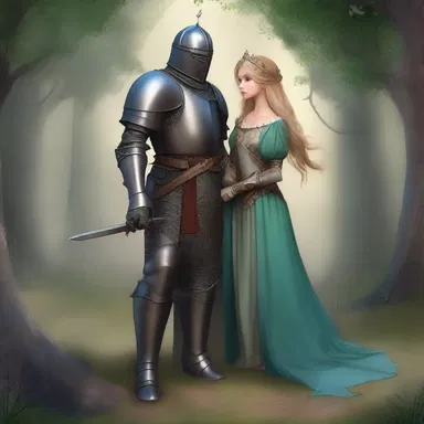 The distressed princess sought the help of a brave knight to save her kingdom from the evil sorcerer.