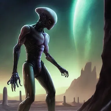 In the science fiction novel, the protagonist discovers a grave alien threat that could destroy the entire galaxy.