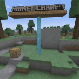 Enhance the RLcraft Minecraft thumbnail with iconic symbols for key gameplay elements such as a sword for weapon mechanics, a water droplet for thirst management, and a temperature gauge for weather challenges.