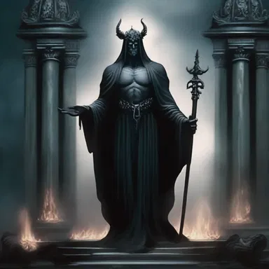 In Greek mythology, Hades is the god of the underworld, a grave and somber realm where the souls of the dead reside.