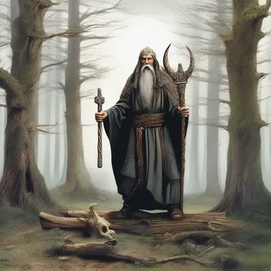 According to Norse mythology, the god Odin grave the first humans out of wood.