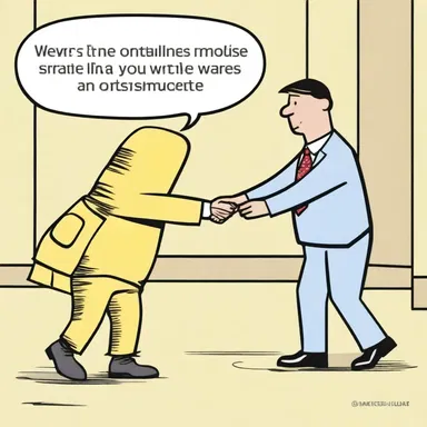 Why did the employee refuse the golden handshake? Because he wanted a platinum parachute!