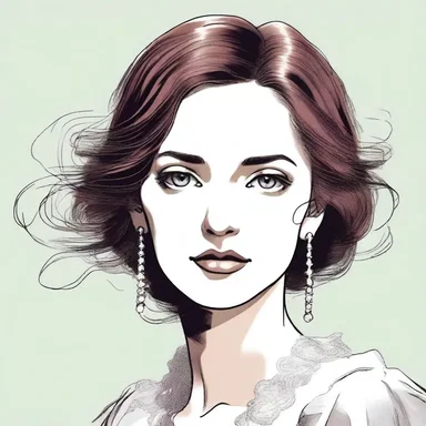 In the novel, the protagonist's outward appearance was elegant and refined, but her inner turmoil and pain were hidden from others.