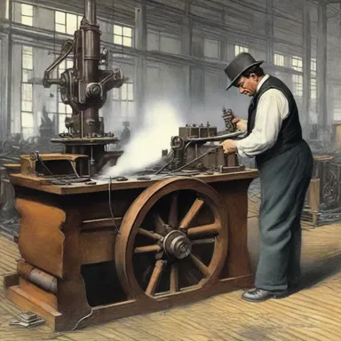 During the Industrial Revolution, there was a significant gain in productivity and technological advancements.