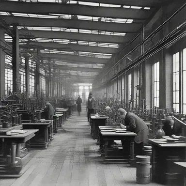 During the Industrial Revolution, there was a significant gain in productivity and technological advancements.