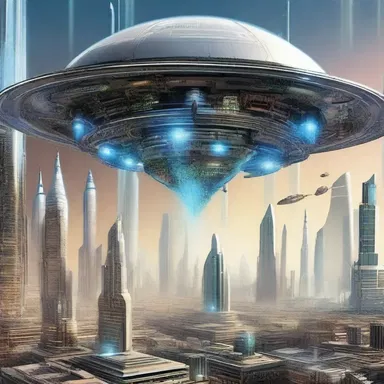 The gain of futuristic technology and its impact on society is a central theme in many science fiction stories.