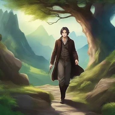 In the fantasy world of the novel, the protagonist discovered a hidden treasure, resulting in a significant gain for his journey.