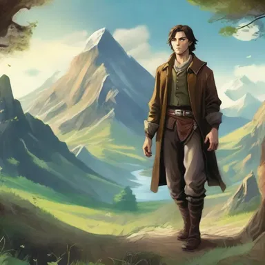 In the fantasy world of the novel, the protagonist discovered a hidden treasure, resulting in a significant gain for his journey.