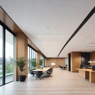 The elegant and spacious design of the new office building was a gain for the company, creating a productive and appealing workspace.
