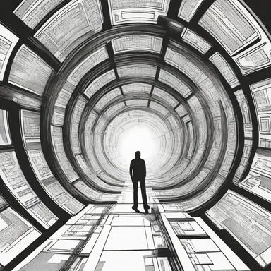 In the science fiction novel, the protagonist gains the ability to time travel.