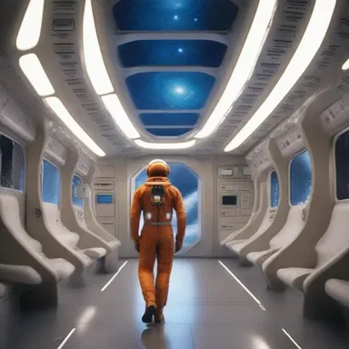 In the futuristic world of science fiction, humans have gained the ability to travel to galaxies far beyond our own.