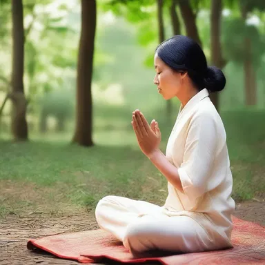 Through prayer and devotion, people often believe they can gain inner peace and spiritual enlightenment.