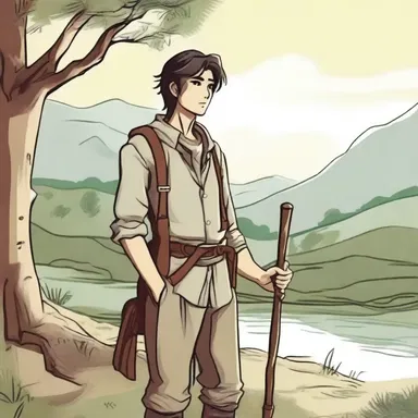 The protagonist of the novel goes on a quest to gain wisdom and self-discovery.