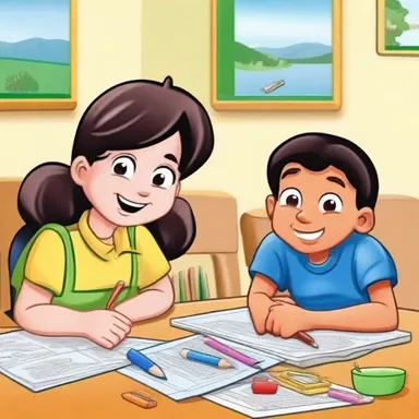 Children often watch educational cartoons to gain knowledge about different subjects.