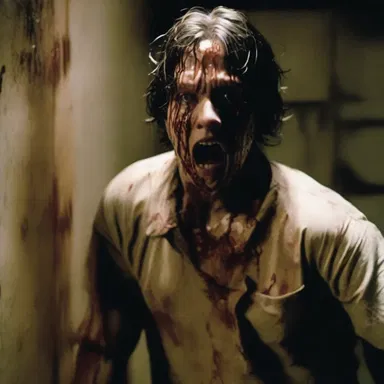 The protagonist in the horror movie managed to gain survival skills throughout the terrifying ordeal.