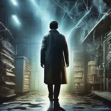 In the science fiction novel, the protagonist gains supernatural powers after a scientific experiment gone wrong.