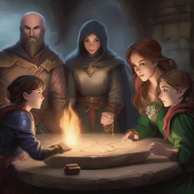 In the game of Dungeons and Dragons, players can gain magical powers and abilities.