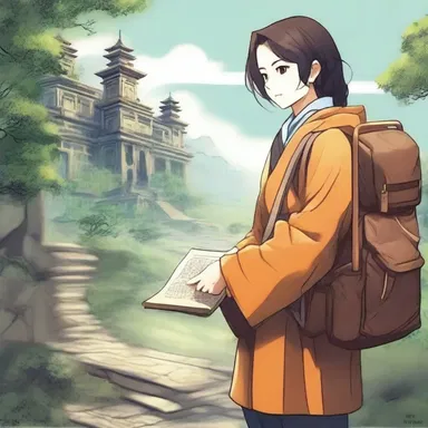 In the novel, the protagonist goes on a journey to gain knowledge and enlightenment.