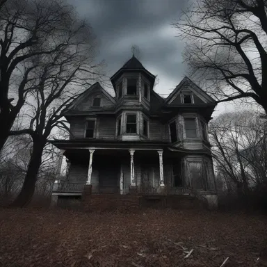 The haunted house is said to possess the power to gain control over its victims' minds.