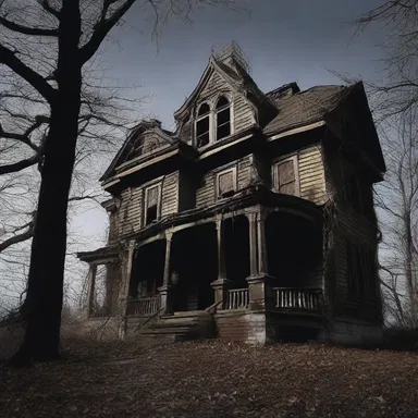 The haunted house is said to possess the power to gain control over its victims' minds.