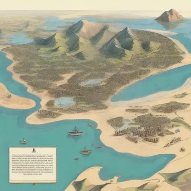 In the novel, the author used the concept of the isthmus as a metaphor for the unbreakable bond between the two main characters.