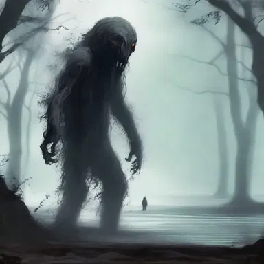 Deep in the dense and eerie isthmus, a mysterious creature lurked, waiting to strike fear into the hearts of unsuspecting victims.