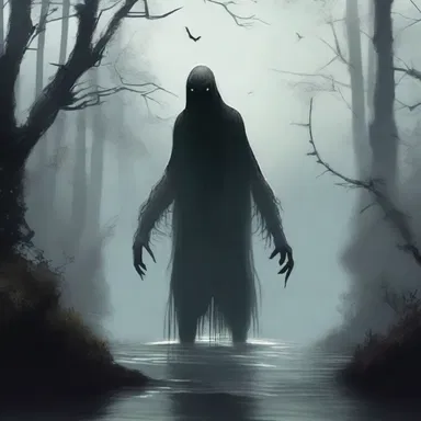 Deep in the dense and eerie isthmus, a mysterious creature lurked, waiting to strike fear into the hearts of unsuspecting victims.