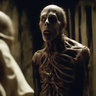 The horror movie was filled with suspense and surprises, thanks to the doer behind the terrifying special effects and makeup.