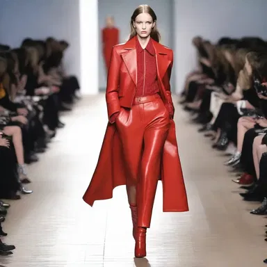 This season's runway collection showcased a new trend of incorporating boxing-inspired elements, such as gloves and pokes, into high-end couture.
