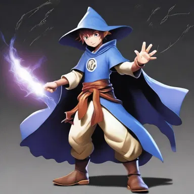 The protagonist in the magical realm possesses the ability to deliver devastating pokes, which become essential in their quest to defeat the dark sorcerer.