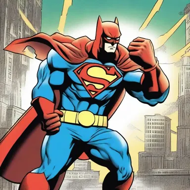 In the comics series, the superhero used his special poke to carry his weapon and protect the city.