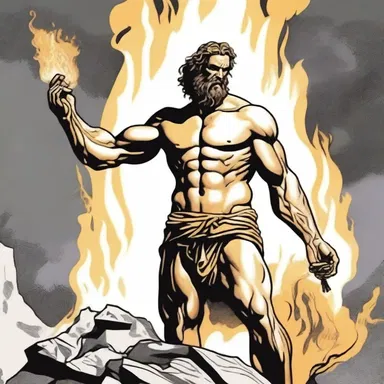 According to Greek mythology, Prometheus used a stick to poke the flames of the fire he stole from the gods.