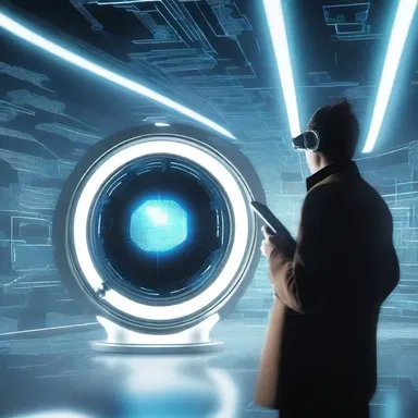 In the futuristic world of the novel, people have advanced technology that allows them to poke objects from a distance.